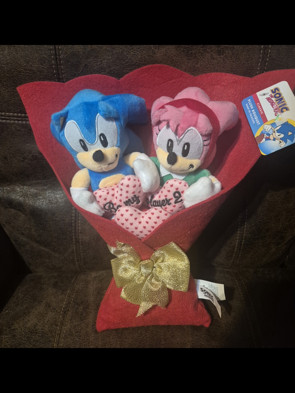 Sonic the Hedgehog Plush Bouquet - Blue & Pink